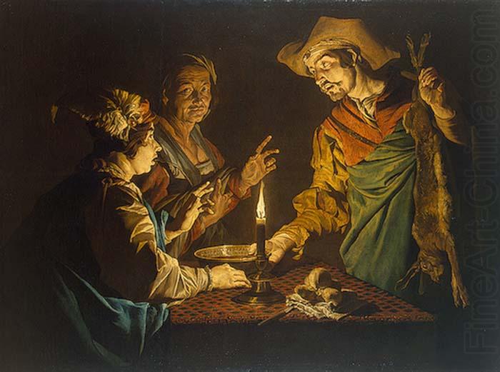 Matthias Stomer Selling the Birthright china oil painting image